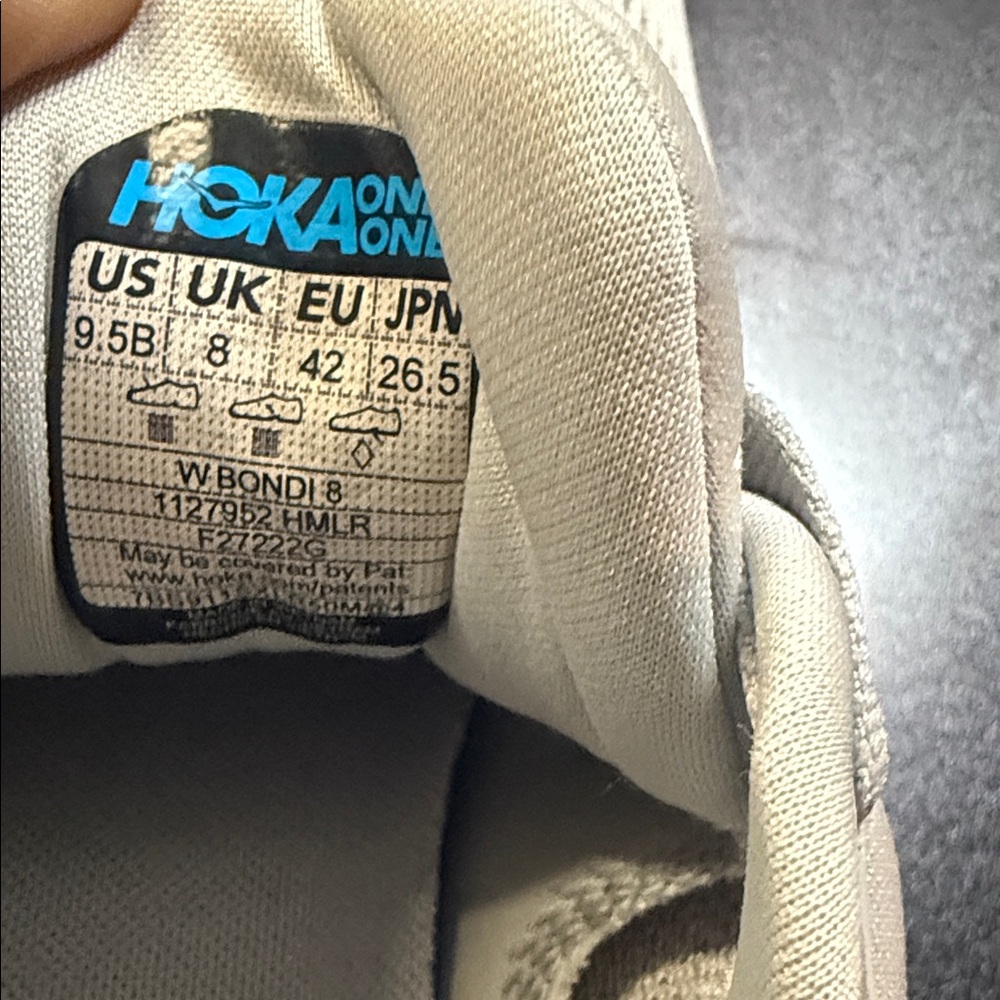 Hoka bondi 8 size 9.5 - Picture 4 of 10
